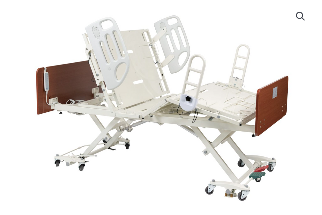 CostCare B357 Bariatric Width Convertible LTC Low Bed