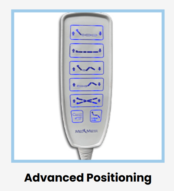 Med Mizer AllCare ™ Floor Level Low Bariatric Bed