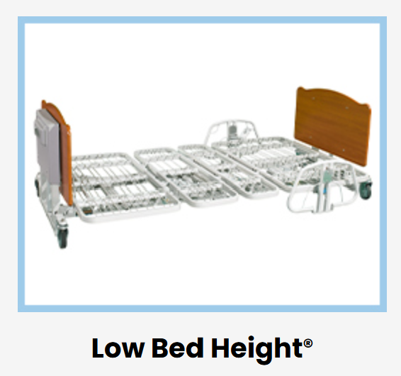 Med Mizer ComfortWide EX8000 Bariatric Low Bed